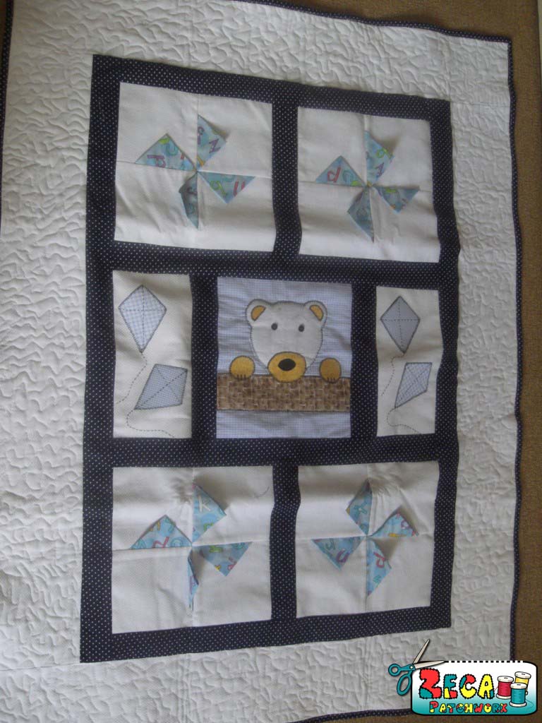 manta-urso manta infantil, , para menino